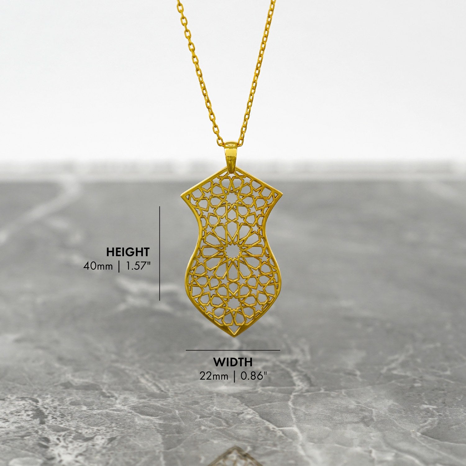 Islamic Necklace Nalain Sharif