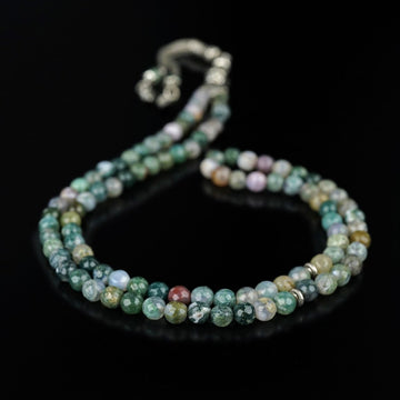 Islamic Prayer Beads - Indian Agate Stone Beads Tasbeeh - Islamic Wall Art Store
