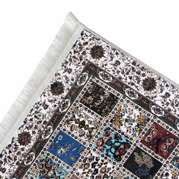 Islamic Prayer Mat Multicolor Patchwork Style - Islamic Wall Art Store