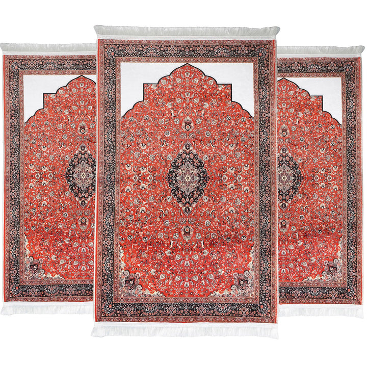 muslim-prayer-rug-deep-red-floral-patterns-praying-mat-islamicwallartstore