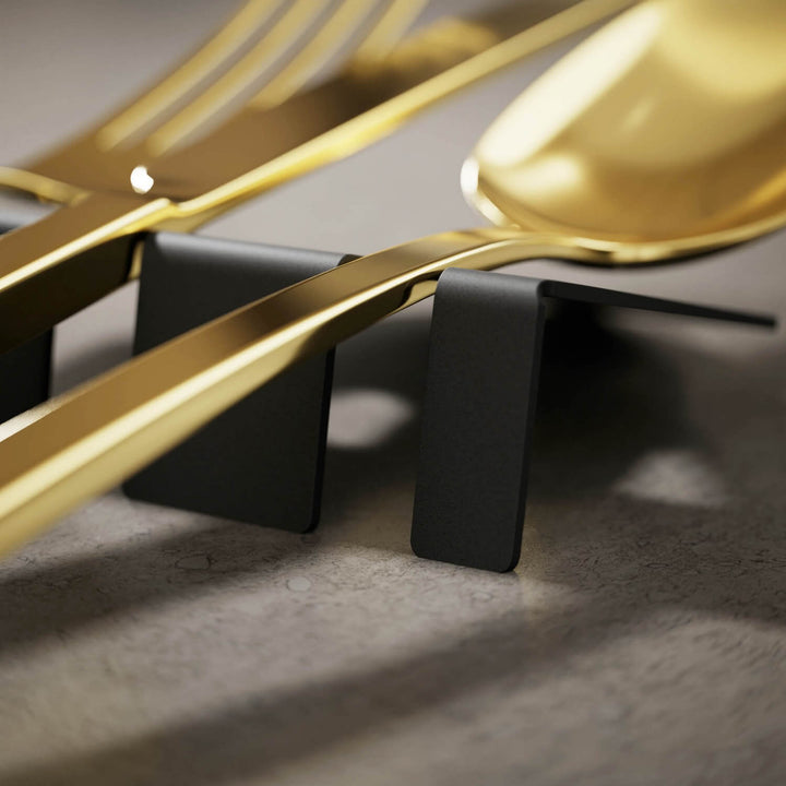Mosque Dome metal cutlery holder on a set table