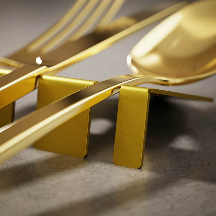 Mosque Dome Metal Cutlery Holder – Islamic Window Pattern