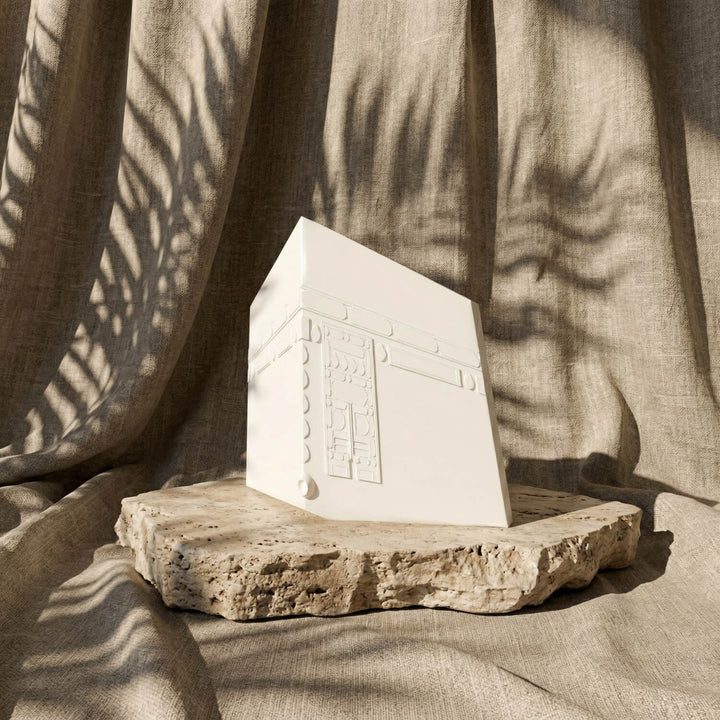Kaaba, Al-Aqsa, Al-Nabawi Set of 3 Masjids - Stone Islamic Table Decor