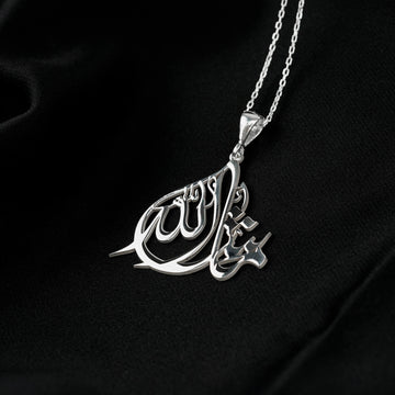 Mashallah Diwani necklace in sterling silver