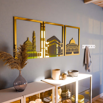 masjid-al-aqsa-masjid-al-haram-and-masjid-an-nabawi-wooden-islamic-wall-art-altin-akrilik-islamicwallartstr