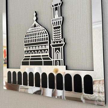 Masjid Al - Haram Islamic Wall Art Kaaba Masjid An - Nabawi Masjid Al Aqsa Islamic Decorations for Home - Islamic Wall Art Store