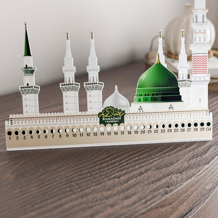 masjid-an-nabawi-ramadan-calendar-metal-table-decor-for-sacred-month-and-modern-home-decoration-islamicwallartstore