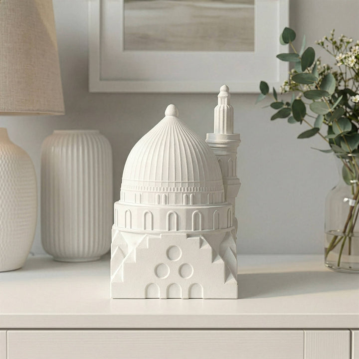 Kaaba, Al-Aqsa, Al-Nabawi Set of 3 Masjids - Stone Islamic Table Decor