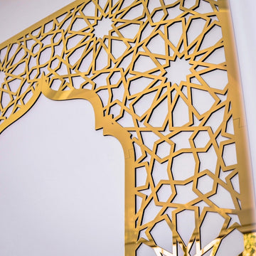 Mihrab Wooden Muslim Home Decor – Prayer Room Ideas | Islamic Wall Art - Islamic Wall Art Store