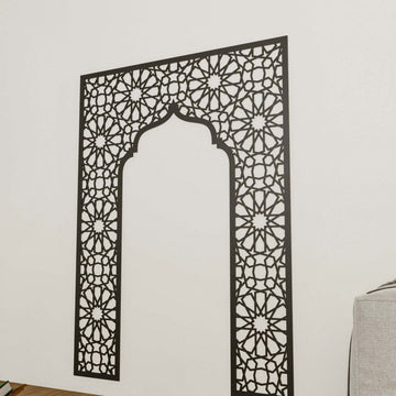 Mihrab Wooden Muslim Home Decor – Prayer Room Ideas | Islamic Wall Art - Islamic Wall Art Store
