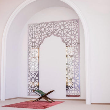 Mihrab Wooden Muslim Home Decor – Prayer Room Ideas | Islamic Wall Art - Islamic Wall Art Store