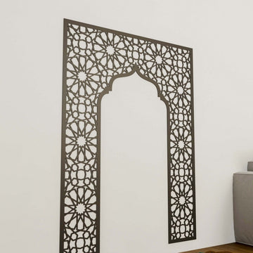 Mihrab Wooden Muslim Home Decor – Prayer Room Ideas | Islamic Wall Art - Islamic Wall Art Store
