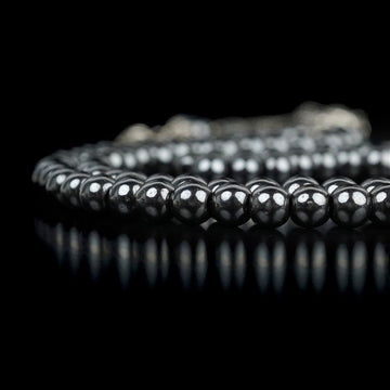 Muslim Prayer Beads | Hematite Stone Beads Islamic Rosary - Islamic Wall Art Store