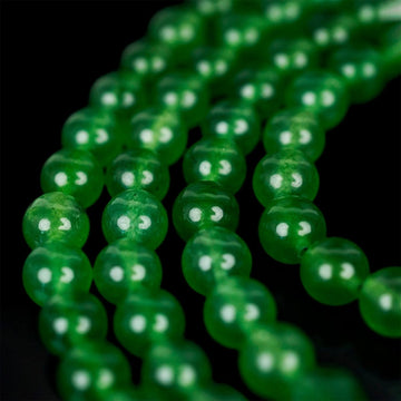 Muslim Prayer Beads - Jade Green Elegant Islamic Tasbih - Islamic Wall Art Store