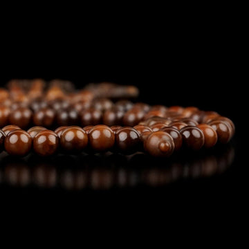 Muslim Prayer Beads - Kuka Wood Beads Islamic Rosary - Islamic Wall Art Store