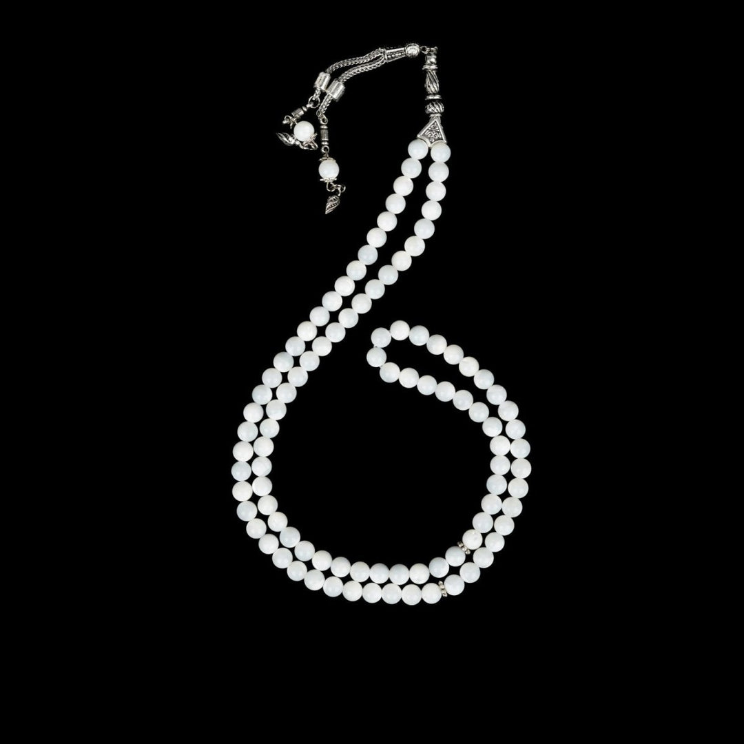 Muslim Prayer Beads - Mother of Pearl Beads Islamic Rosary - Islamic Wall Art Store