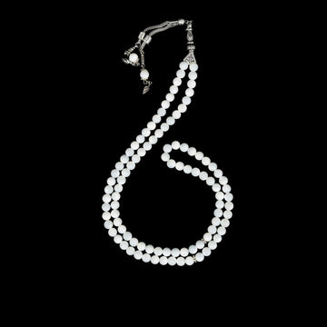 Muslim Prayer Beads - Mother of Pearl Beads Islamic Rosary - Islamic Wall Art Store