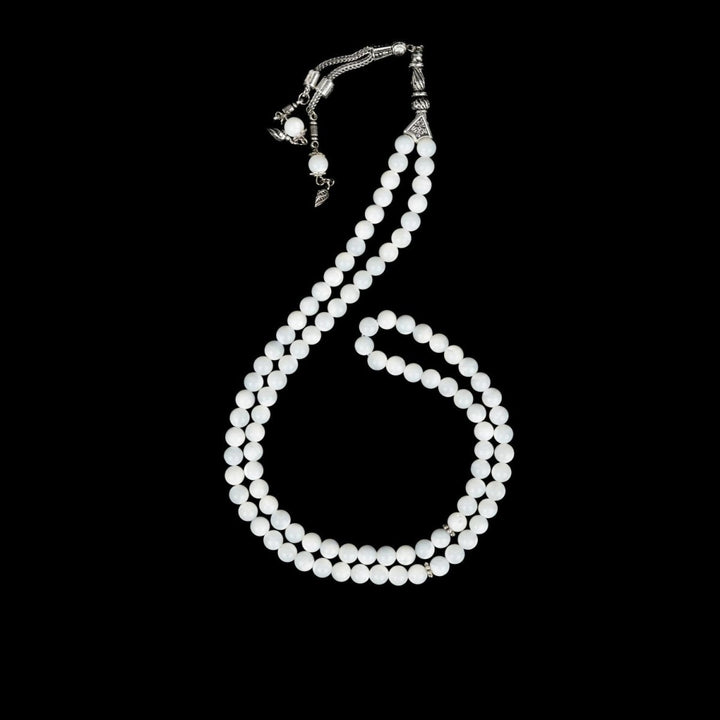 Muslim Prayer Beads - Mother of Pearl Beads Islamic Rosary - Islamic Wall Art Store