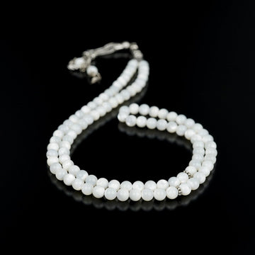 Muslim Prayer Beads - Mother of Pearl Beads Islamic Rosary - Islamic Wall Art Store