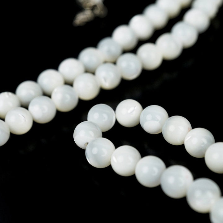 Muslim Prayer Beads - Mother of Pearl Beads Islamic Rosary - Islamic Wall Art Store