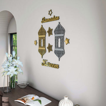 popular-greeting-ramadan-kareem-mixed-gold-silver-wooden-islamic-wall-art-for-home-decor-islamicwallartstore