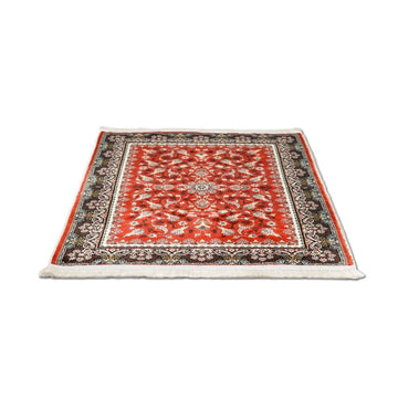 Prayer Rug Islamic - Red & Floral Patterns Prayer Carpet for Muslims - Islamic Wall Art Store