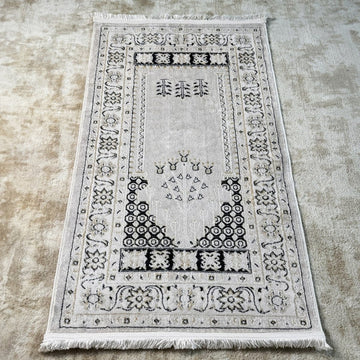 Prayer Rug - Muslim Gift (Cream) - Islamic Wall Art Store