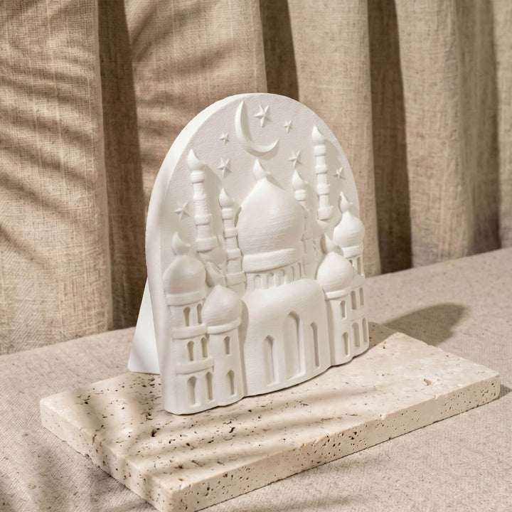Tac Mahal - Minimalist Stone Islamic Table Decor