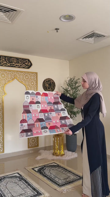 Ramadan Calendar & Pouch Islamic Gift for Kids and Family
