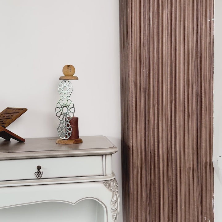 Geometric Islamic Candle Holder - Spiritual Decor