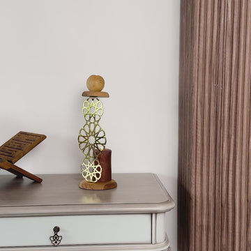 Geometric Islamic Candle Holder - Spiritual Decor