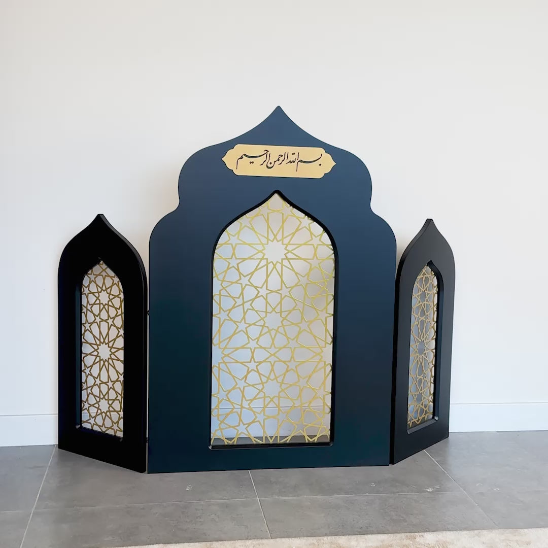 triple-foldable-wooden-mihrab-wooden-mihrab-islamicwallartstore