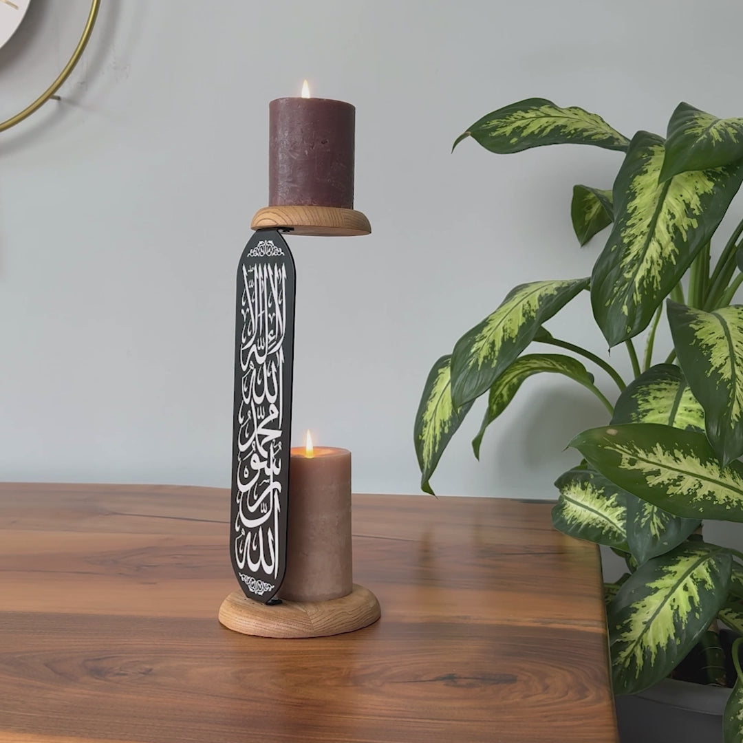 kalima-tawheed-islamic-candleholder-black-centerpiece-islamic-dining-decor-islamicwallartstore