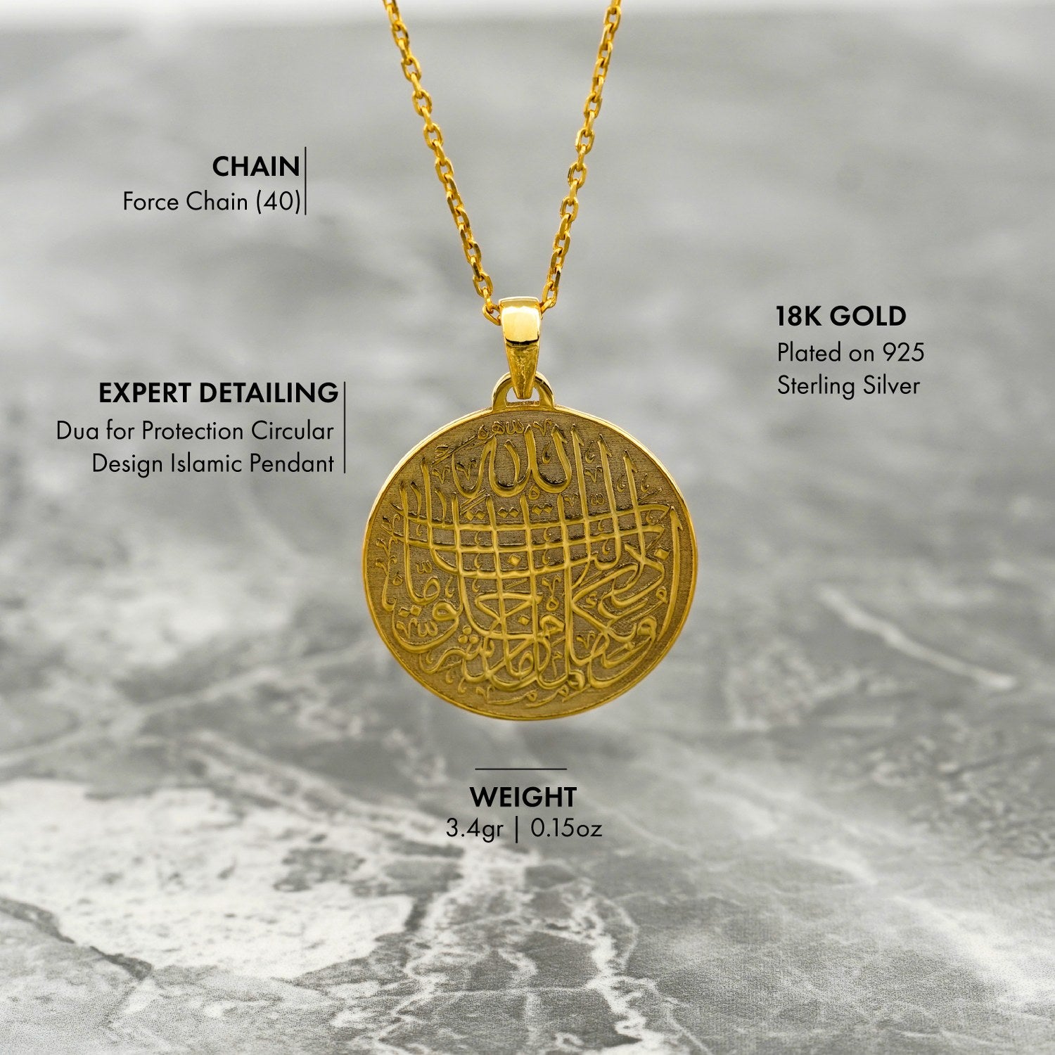 Protection from Evil Eye Dua Muslim Jewelry