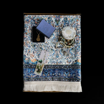 Ramadan Gift Set, Muslim Prayer Rug, Islamic Prayer Beads and Islamic Jewelry - Islamic Wall Art Store