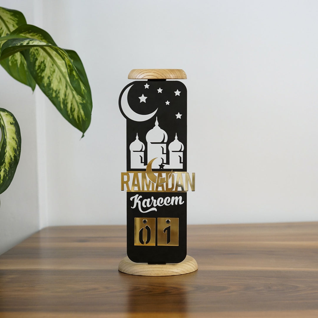 ramadan-kareem-calendar-design-islamic-candleholder-black-elegant-tabletop-decor-islamicwallartstore