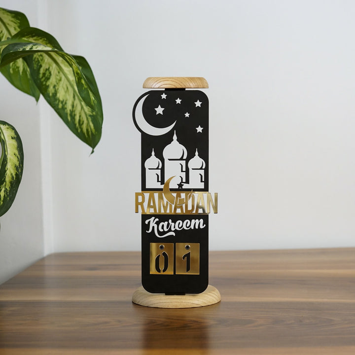 ramadan-kareem-calendar-design-islamic-candleholder-black-elegant-tabletop-decor-islamicwallartstore