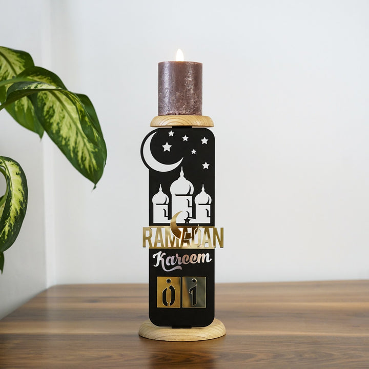 ramadan-kareem-calendar-design-islamic-candleholder-black-modern-islamic-decor-islamicwallartstore
