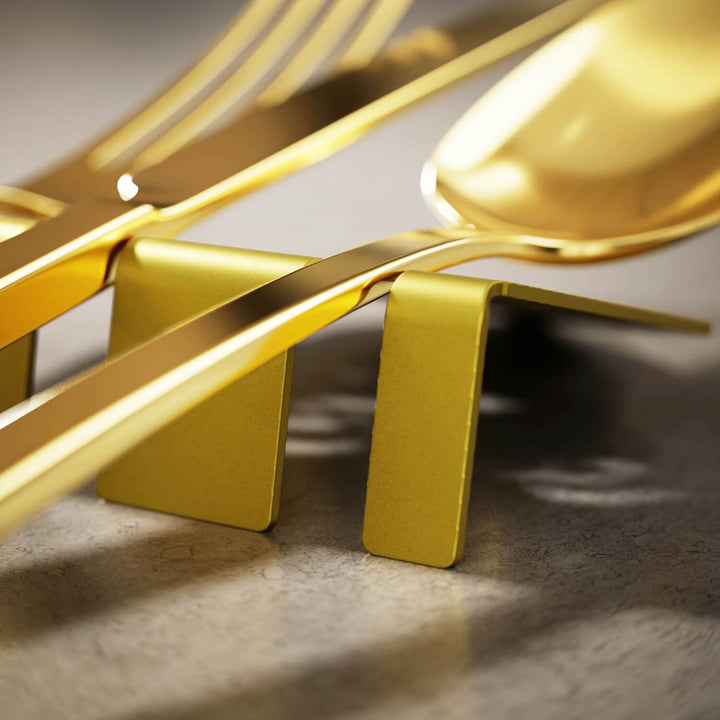 Ramadan Kareem Metal Cutlery Holder – Islamic Iftar Table Decor