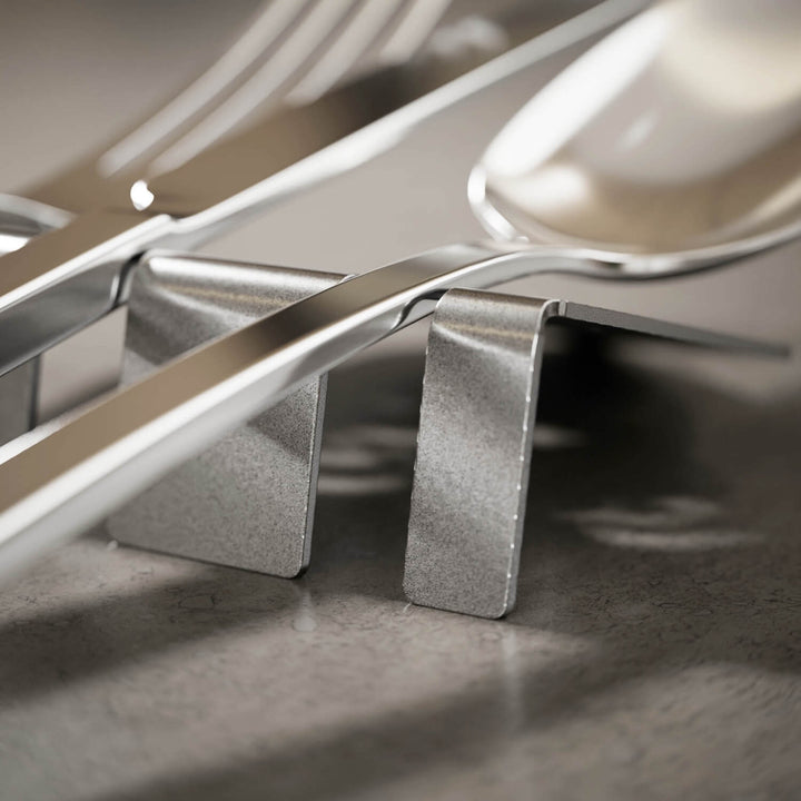 Ramadan Kareem Metal Cutlery Holder – Islamic Iftar Table Decor