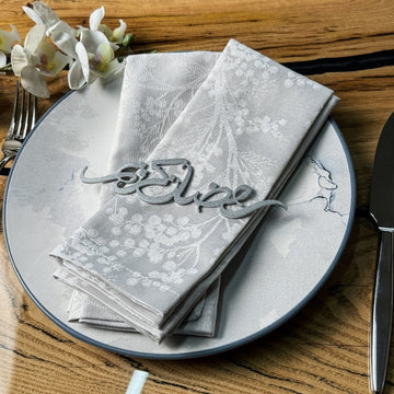 Ramadan Kareem Metal Napkin Ornament Iftar & Eid Table Setting Decor - Islamic Wall Art Store