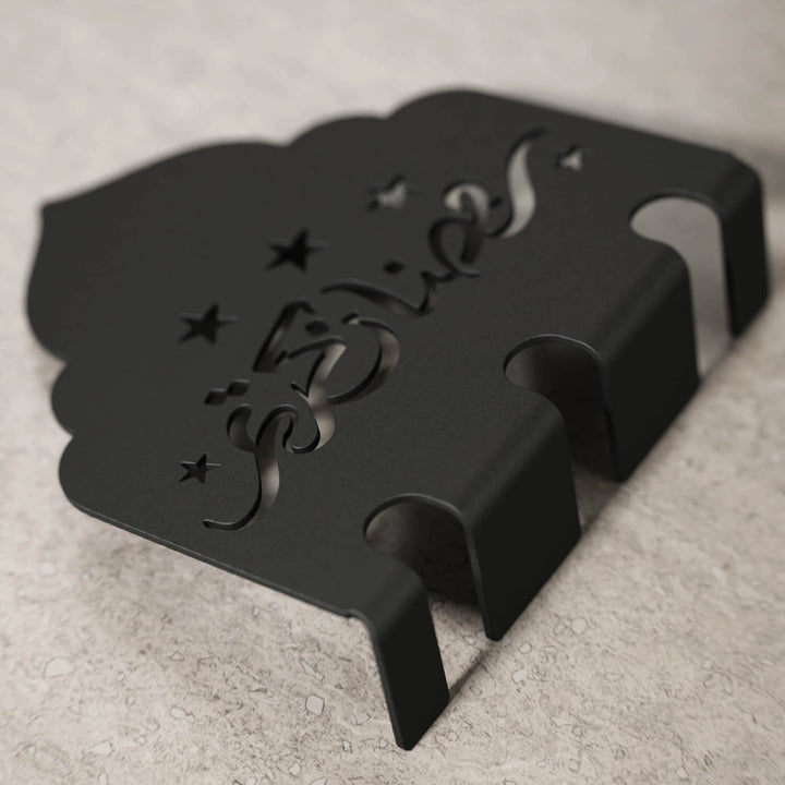 Ramadan Kareem Metal Cutlery Holder – Islamic Iftar Table Decor