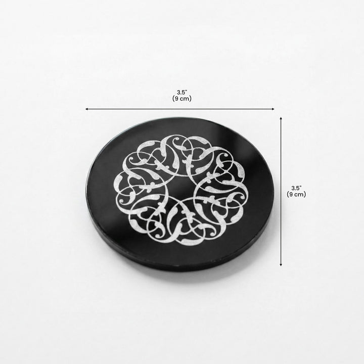 Modern Islamic Acrylic Coasters – Ramadan Table Decor