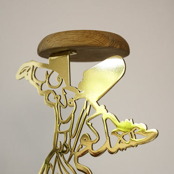 shiny-gold-whirling-dervish-islamic-candle-holder-elegant-design-islamicwallartstore