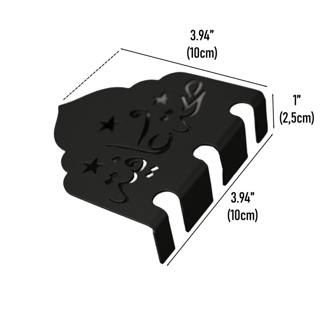 Saha w Afia Metal Cutlery Holder – Islamic Table Decor
