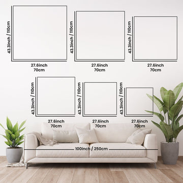 Al Asmaul Husna v10 Calligraphy Oil Painting Reproduction Canvas Print Islamic Wall Art - Islamic Wall Art Store