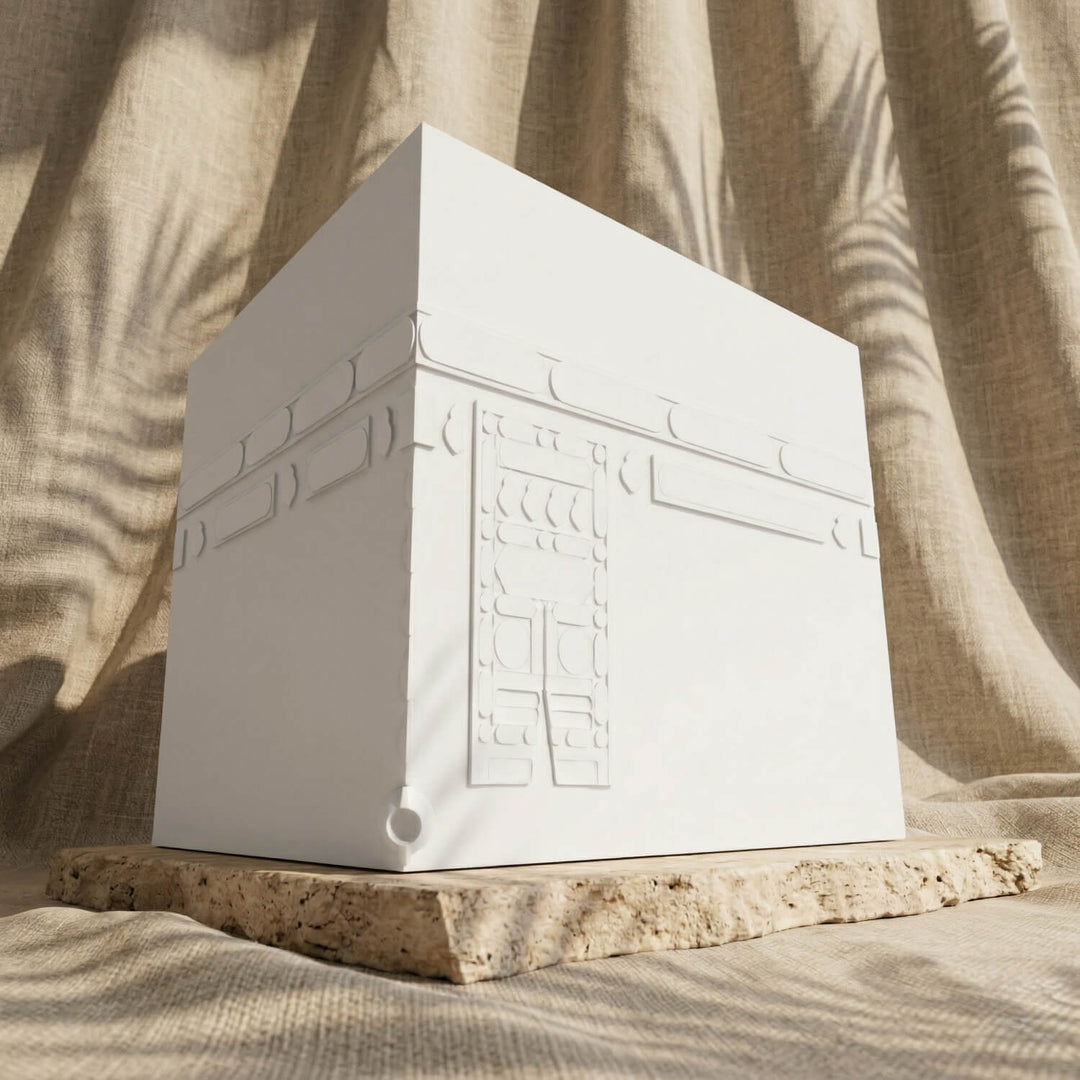 Kaaba, Al-Aqsa, Al-Nabawi Set of 3 Masjids - Stone Islamic Table Decor