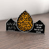 Surah Al A'raf Eat and Drink Islamic Table Decor - Metal Art Muslim Gifts - Islamic Wall Art Store