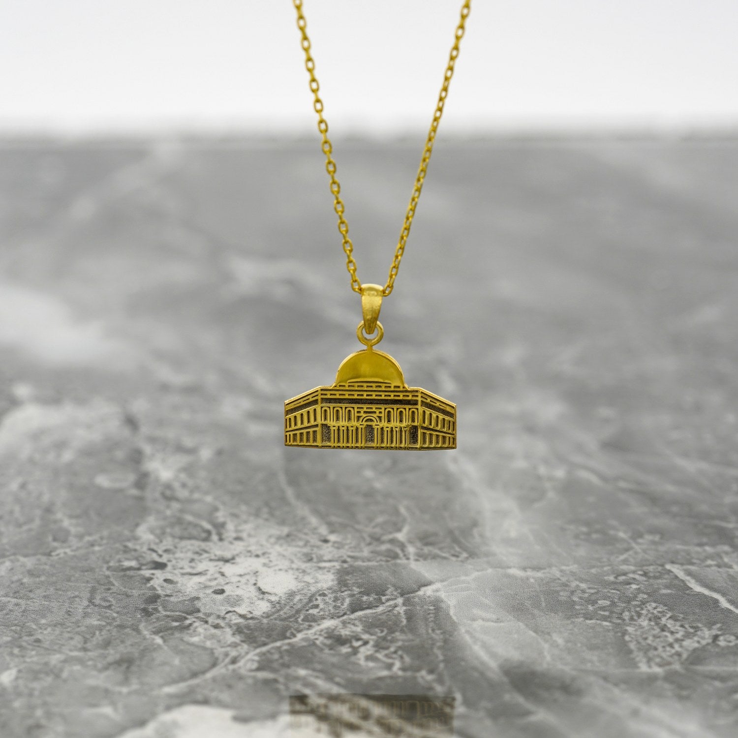 Islamic Necklace Masjid Al Aqsa Design