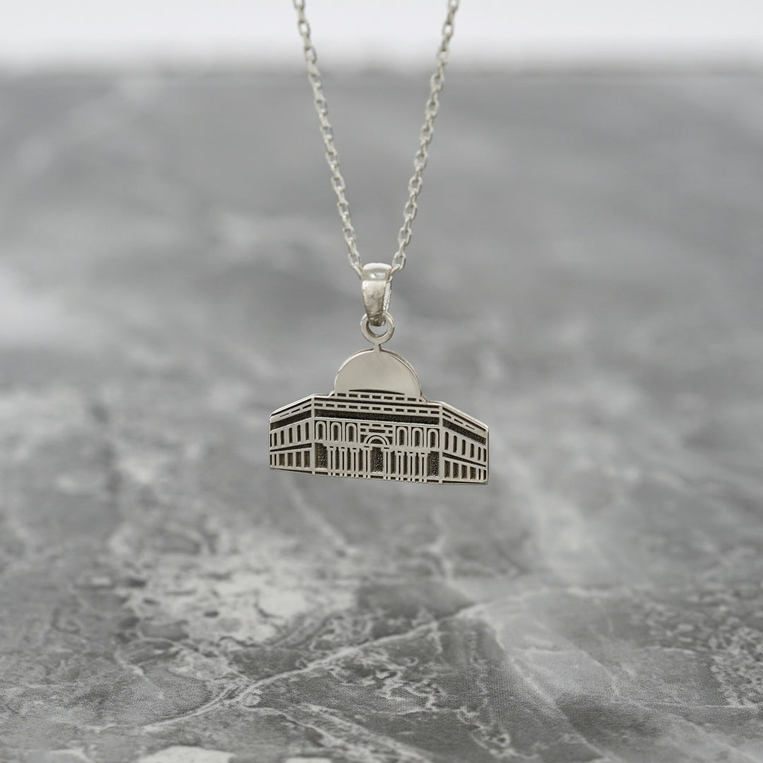 islamic-necklace-masjid-al-aqsa-18k-gold-plated-silver-pendant-islamic-jewelry-pendant-necklace-muslim-jewelry-islamicwallartstore